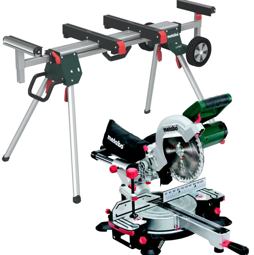 Metabo Kap/Gersåg med arbetsbord