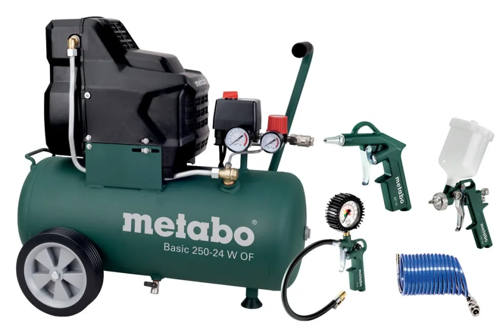 Metabo Kompressor Basic 250-24 W OF Set 1-fas