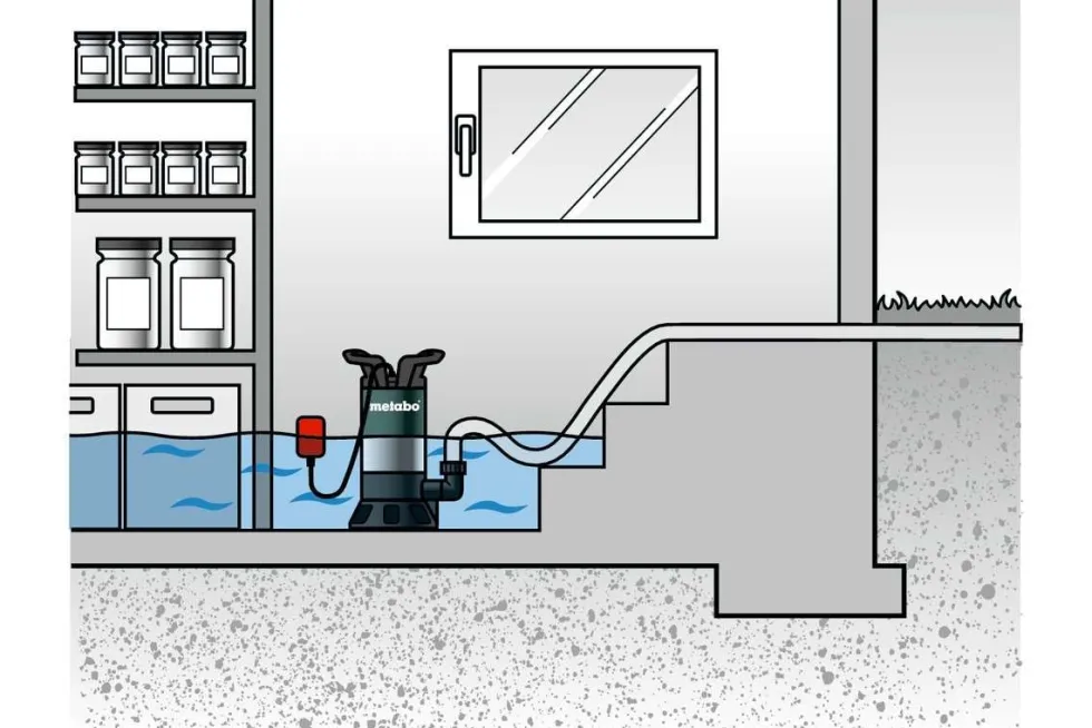 Metabo PS 18000 SN Dränkbar smutsvattenpump