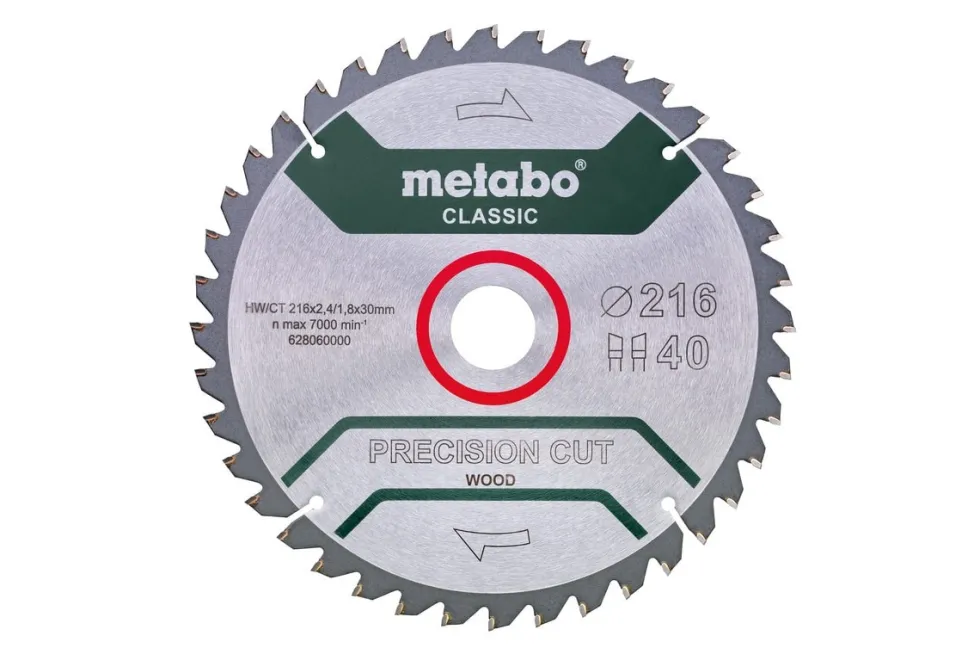 Metabo sågklinga 216x 2,4x 30mm
