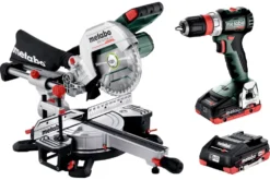 Metabo Verktygspaket 18V – Kap- & geringssåg KGS 18 LTX BL 216 + Borrskruvdragare BS 18 L BL Q