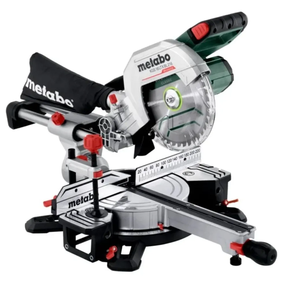 Metabo Verktygspaket 18V – Kap- & geringssåg KGS 18 LTX BL 216 + Borrskruvdragare BS 18 L BL Q