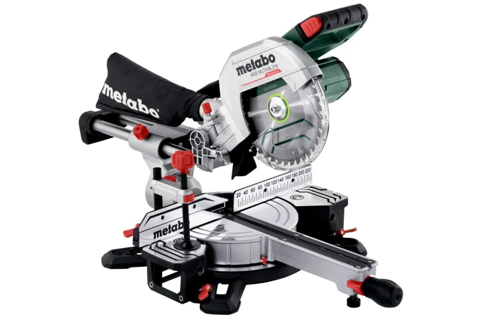 Metabo Verktygspaket 18V – Kap- & geringssåg KGS 18 LTX BL 216 + Borrskruvdragare BS 18 L BL Q