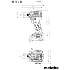Metabo Verktygspaket 18V – Kap- & geringssåg KGS 18 LTX BL 216 + Borrskruvdragare BS 18 L BL Q