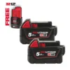 Milwaukee Batteri Kit M18 B52