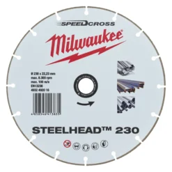 Milwaukee Diamantskiva Dh Steel Head 230