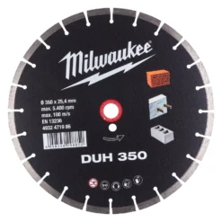 Milwaukee Diamantskiva Duh 350Mm