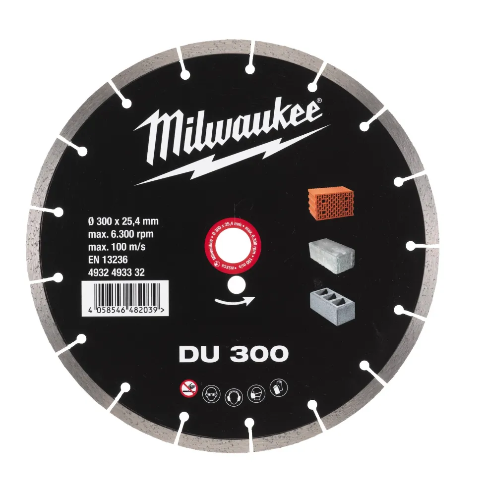 Milwaukee Diamantskiva Du 300Mm