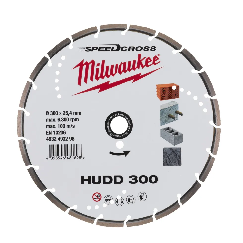 Milwaukee Diamantskiva Hudd 300Mm
