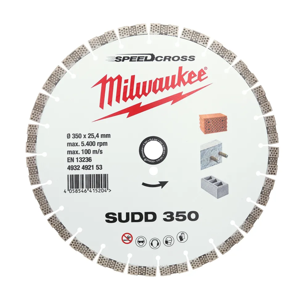 Milwaukee Diamantskiva Spd.Cr Sudd 350Mm