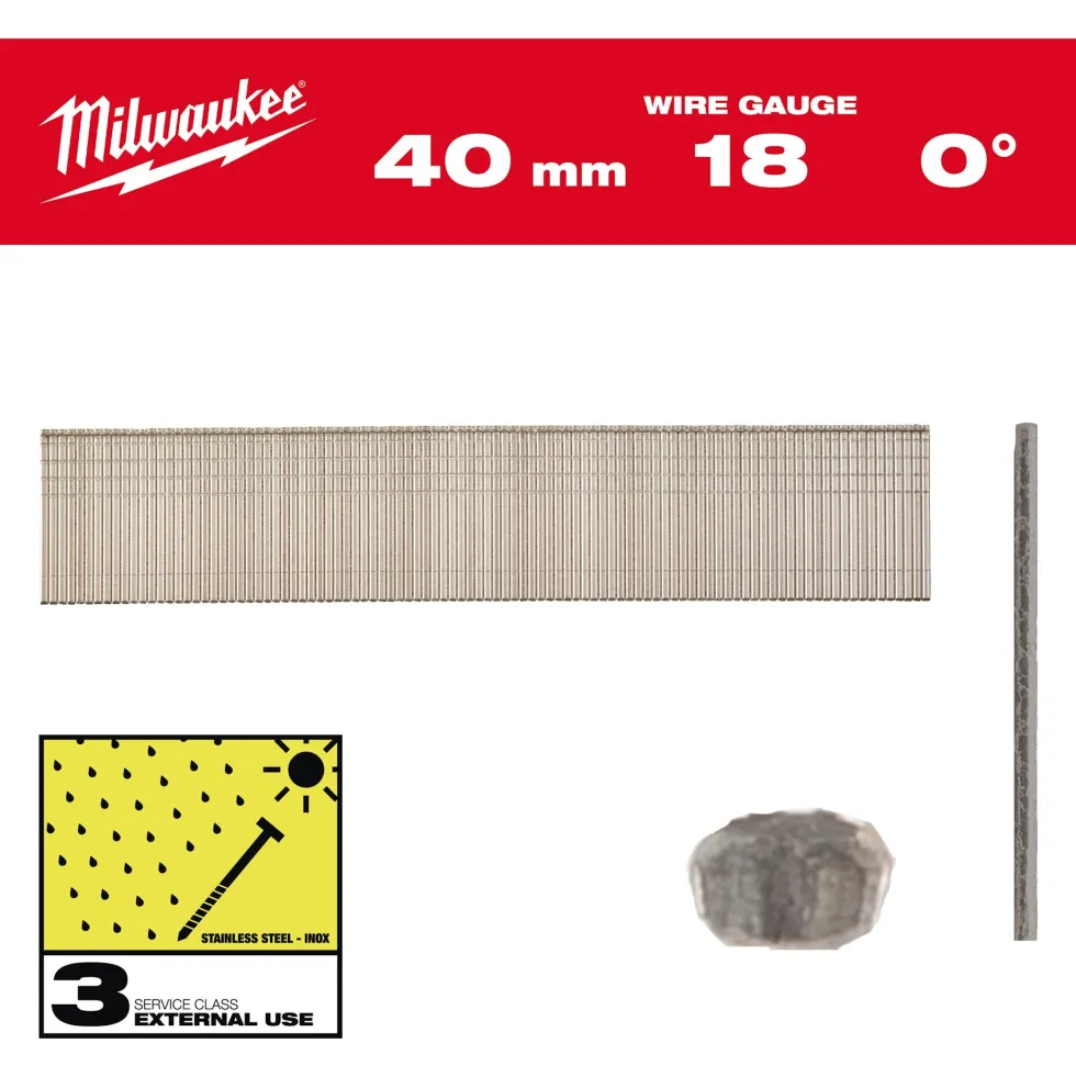 Milwaukee Dyckert Rf 18G/40Mm/C3 5000P