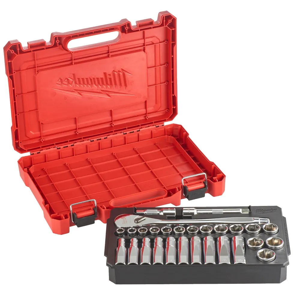 Milwaukee Hylsnyckelsats 1/2" Mm 28Del