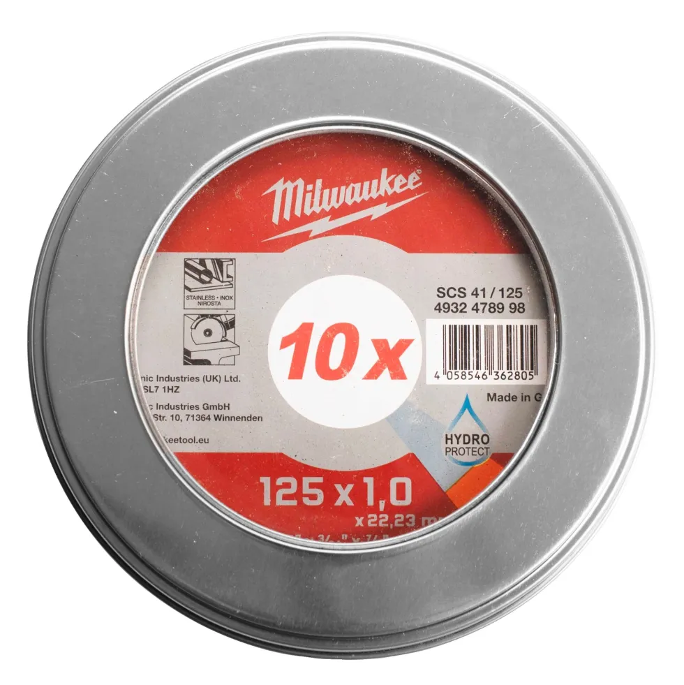 Milwaukee Kapskiva Scs41/125X1 Tb 10P