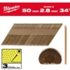 Milwaukee Maskinspik 34°50/Rs/G/C3 2200P