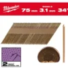 Milwaukee Maskinspik 34°75/Rs/G/C2 2200P