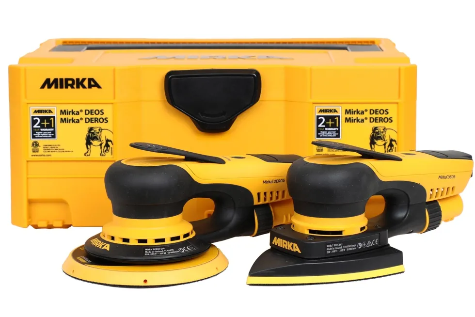 Mirka Kit DEROS 650CV + DEOS 663CV i väska