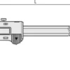 Mitutoyo ABSOLUTE Digimatic Skjutmått 500-501-10 0-600mm, 0,01mm, datautgång
