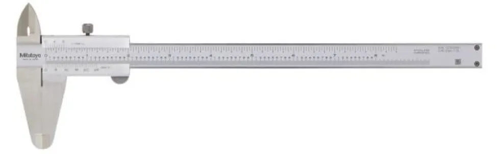 Mitutoyo Nonieskjutmått 530-116 0-8in, 0,001in, flat sticka
