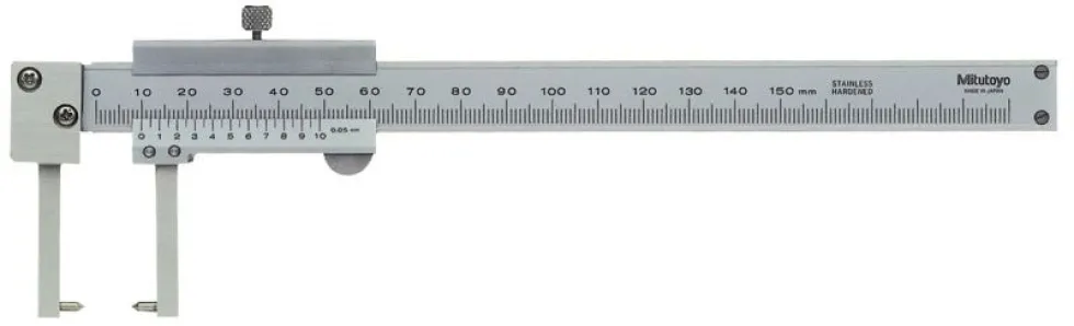 Mitutoyo Nonieskjutmått 536-152 med inåtriktade mätspetsar 0-150mm, 0,05mm