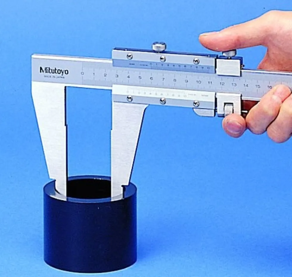 Mitutoyo Nonieskjutmått 160-127 med rundade mätytor 0-300mm, 0,02mm, finjustering
