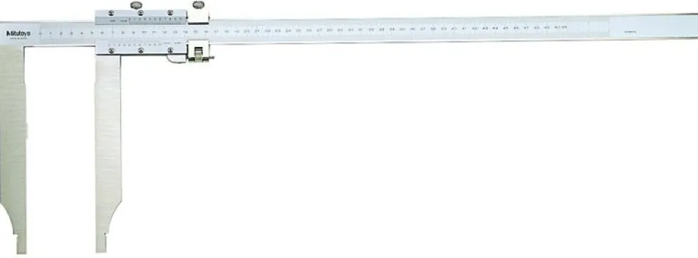 Mitutoyo Nonieskjutmått 534-115 0-750mm, 0,02mm långa skänklar, finjustering