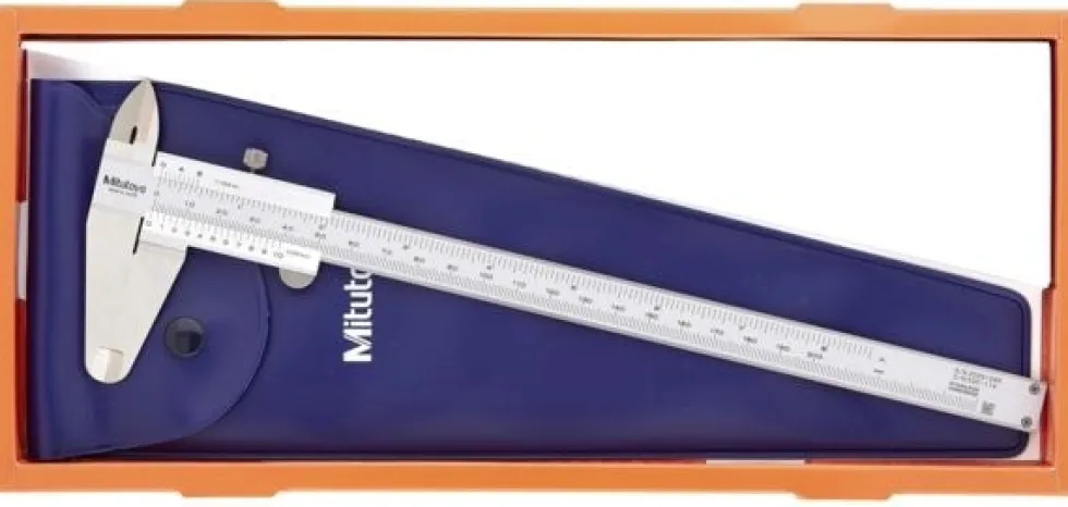 Mitutoyo Nonieskjutmått 530-114 0-200mm, 0,05mm, flat sticka