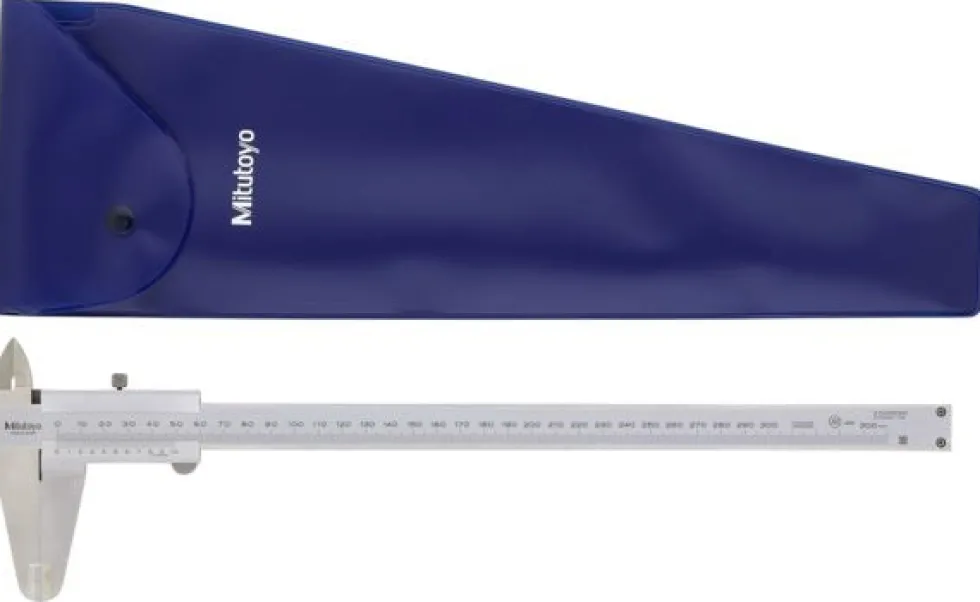 Mitutoyo Nonieskjutmått 530-124 0-300mm, 0,02mm, flat sticka
