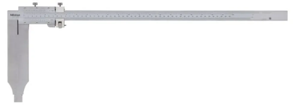 Mitutoyo Nonieskjutmått 534-106 0-500mm, 0,02mm långa skänklar, finjustering