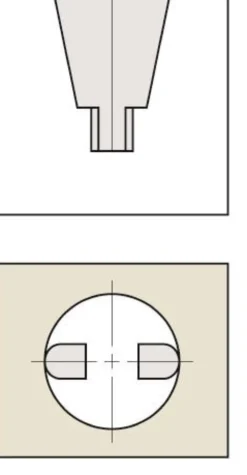 Mitutoyo Nonieskjutmått 534-108 0-1000mm, 0,02mm långa skänklar, finjustering