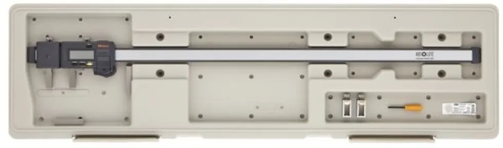 Mitutoyo Skjutmått 552-182-10 i kolfiber 0-600mm, 0,01mm utbytbara mätinsatser, IP66, datautgång