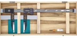 Mitutoyo Skjutmått 552-150-10 i kolfiber 0-450mm, 0,01mm extra långa skänklar, IP66, datautgång