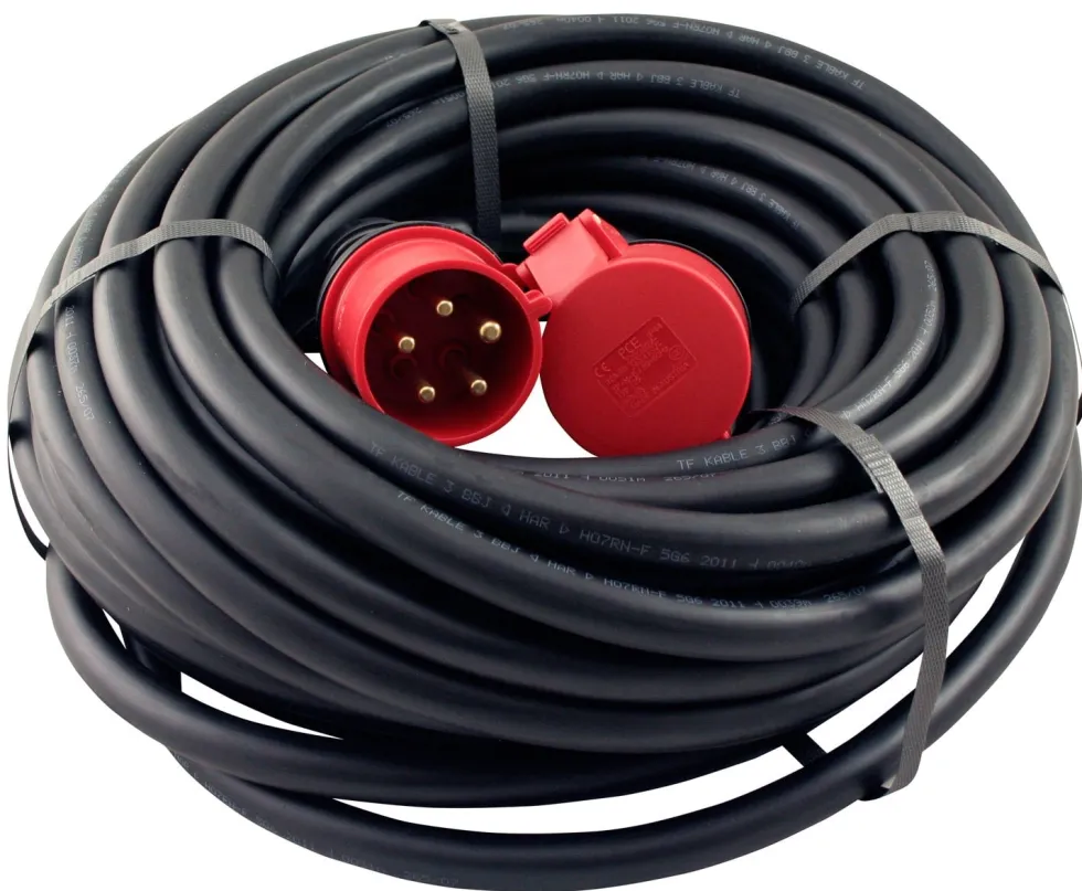 Motorkabel 25M 5X6