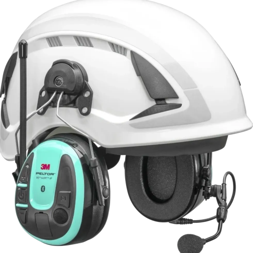 3M Peltor WS Alert XP+ Headset Hörselskydd Hjälmfäste
