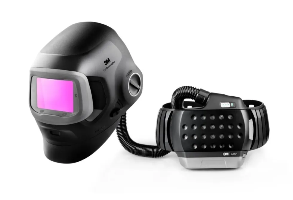 3M Speedglas G5-03 Pro Air utan svetsglas, 3M Adflo Fläktassisterat andningsskydd och väska, 637700