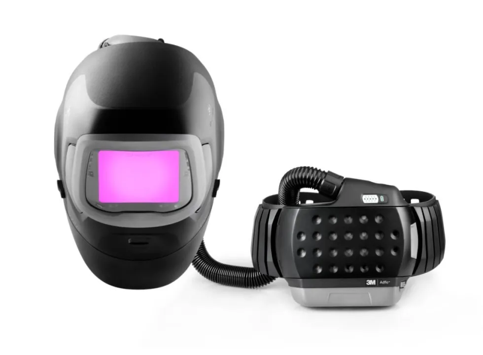 3M Speedglas G5-03 Pro Air utan svetsglas, 3M Adflo Fläktassisterat andningsskydd och väska, 637700