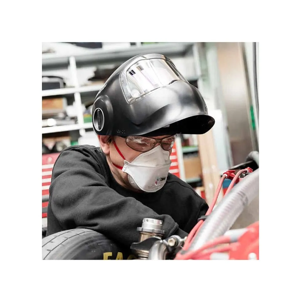 3M Speedglas Svetshjälm G5-02 med välvt automatiskt nedbländande svetsglas (ADF), 621120