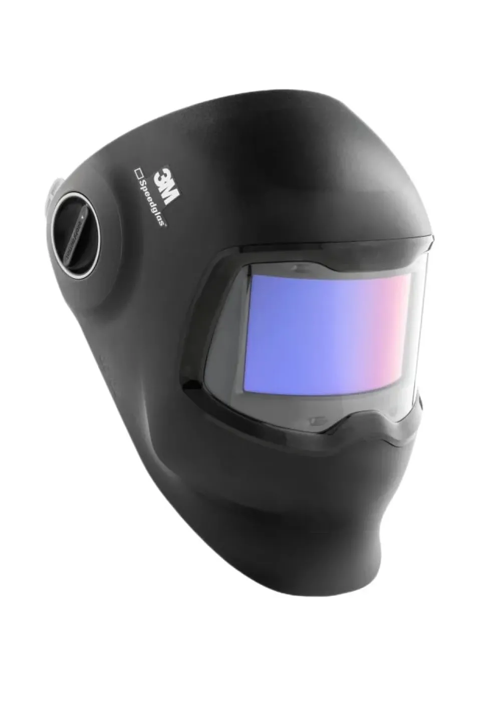 3M Speedglas Svetshjälm G5-02 med välvt svetsglas, huvudband, rengöringsduk och väska, 621120