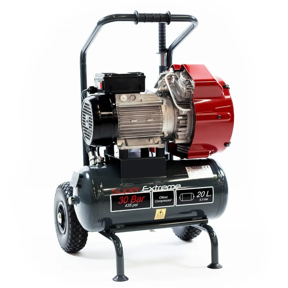 Nardi Högtryckskompressor Extreme 1 20L 30 bar oljefri