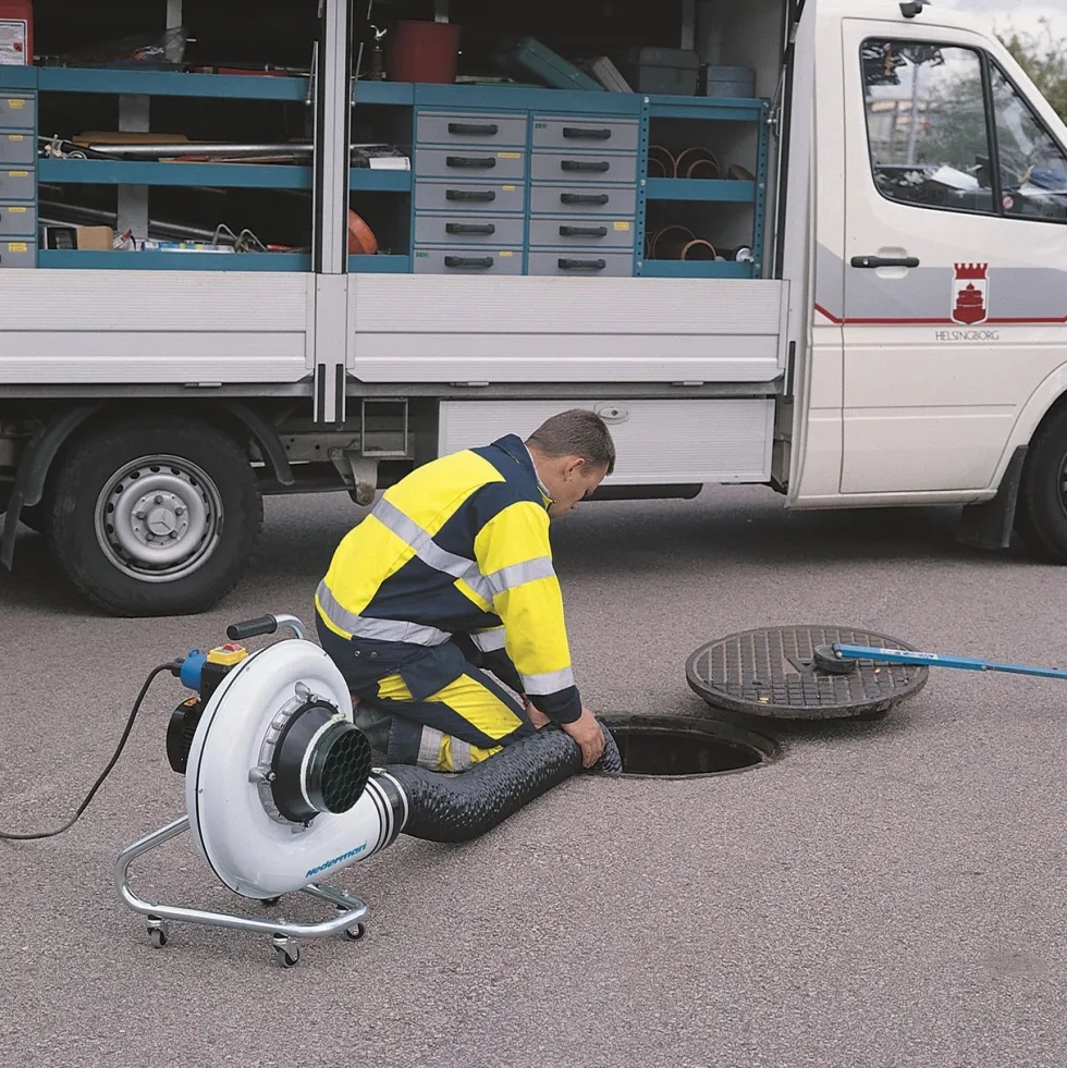 Nederman Fläkt N24 Portabel, 1-fas