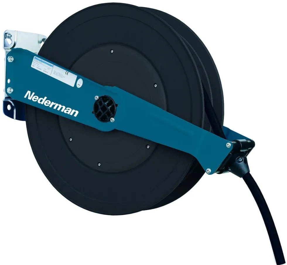 Nederman Slangvinda 888 för luft /vatten 3/8'' 10x16,4mm 15bar 15m