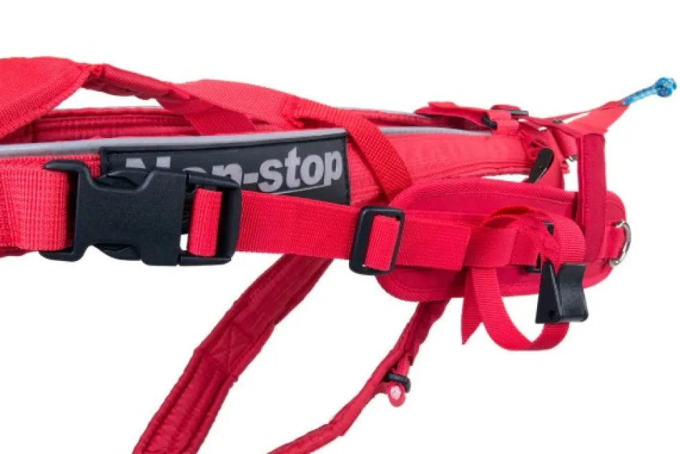Non-Stop Dogwear Combined harness Red