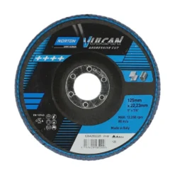 Norton Lamellrondell Vulcan 125x22,23mm, konisk