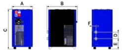 OMI Kyltork till kompressor ED 360 6000 l/min
