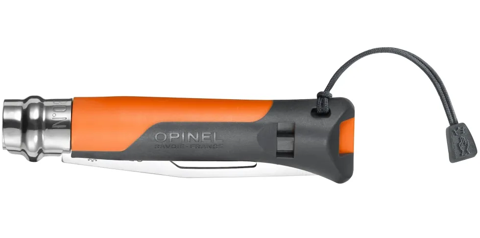 Opinel Outdoor Stainless Steel No8 Orange 8,5 cm