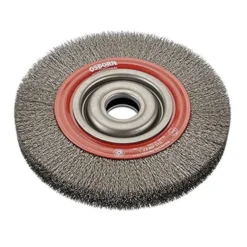 Osborn Cirkulärborste med centrumhål 31,75mm, vågig, stål