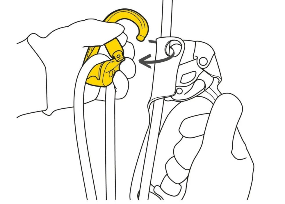Petzl Rollclip Z Karbinhake