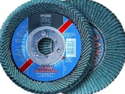 Pferd Lamellrondell Polifan-Curve 125x22,23mm Z SGP Curve Steelox, radiell