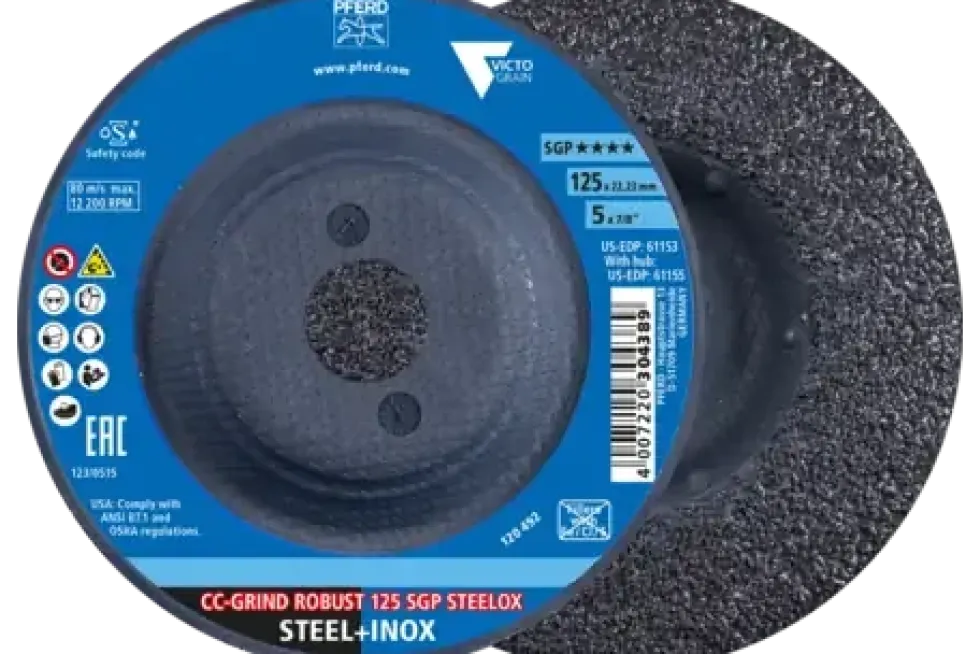 Pferd Navrondell CC-GRIND ROBUST SGP STEELOX 125x22.23 mm