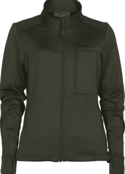Pinewood Abisko Power Fleecejacka Dam Moss Green