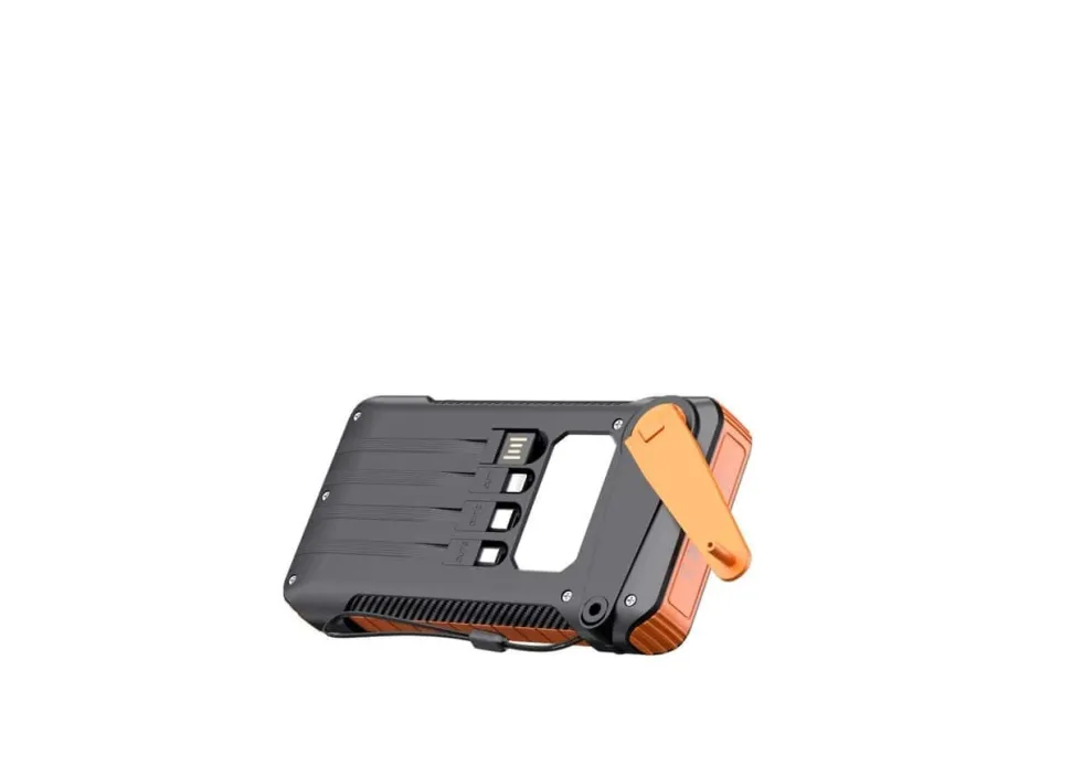PowerTrend solcells-powerbank med vev, 10000 mAh